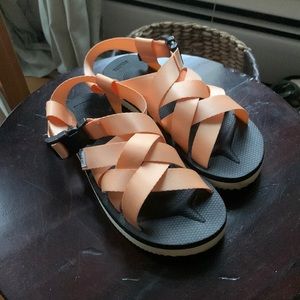 Suicoke Pink Sama Sandals